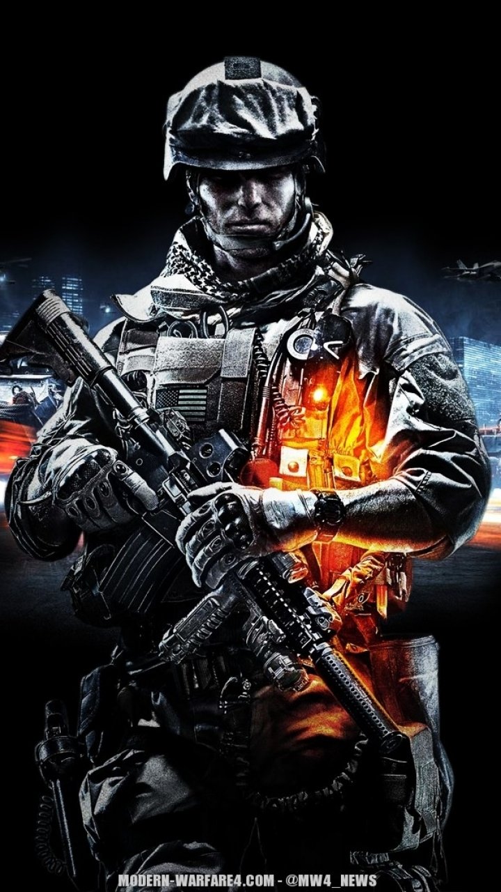 Download Video Game Battlefield 3 Phone Wallpaper
