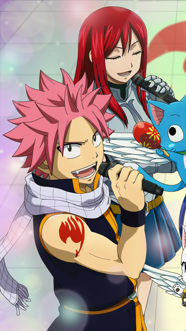 Fairy Tail Wallpaper for iPhone and iTouch by dotKustomize on DeviantArt