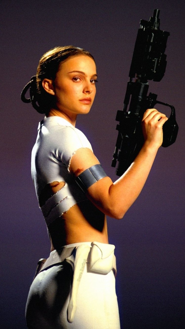 Movie Star Wars Natalie Portman Padmé Amidala (750x1334) Phone Wallpaper. 