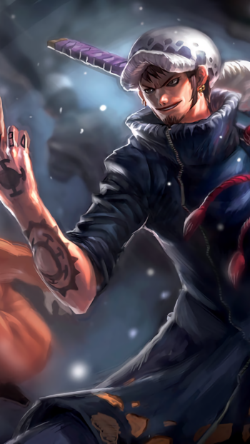 Trafalgar Law Bepo (One Piece) Anime One Piece Phone Wallpaper