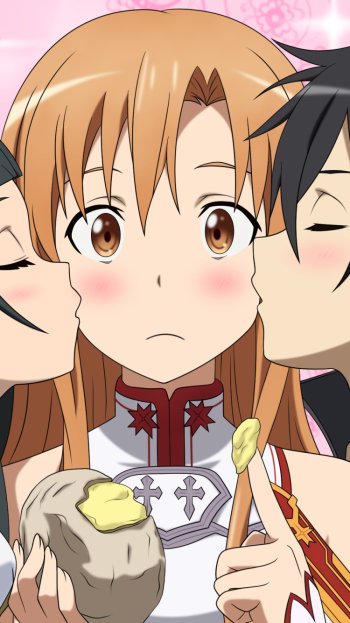  Kirito,Asuna and Yui by たかぽい