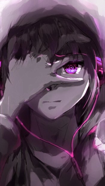 blue eyes rain Anime Original Rain Anime Phone Wallpaper