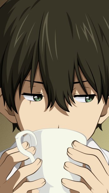 Hōtarō Oreki Anime Hyouka Phone Wallpaper