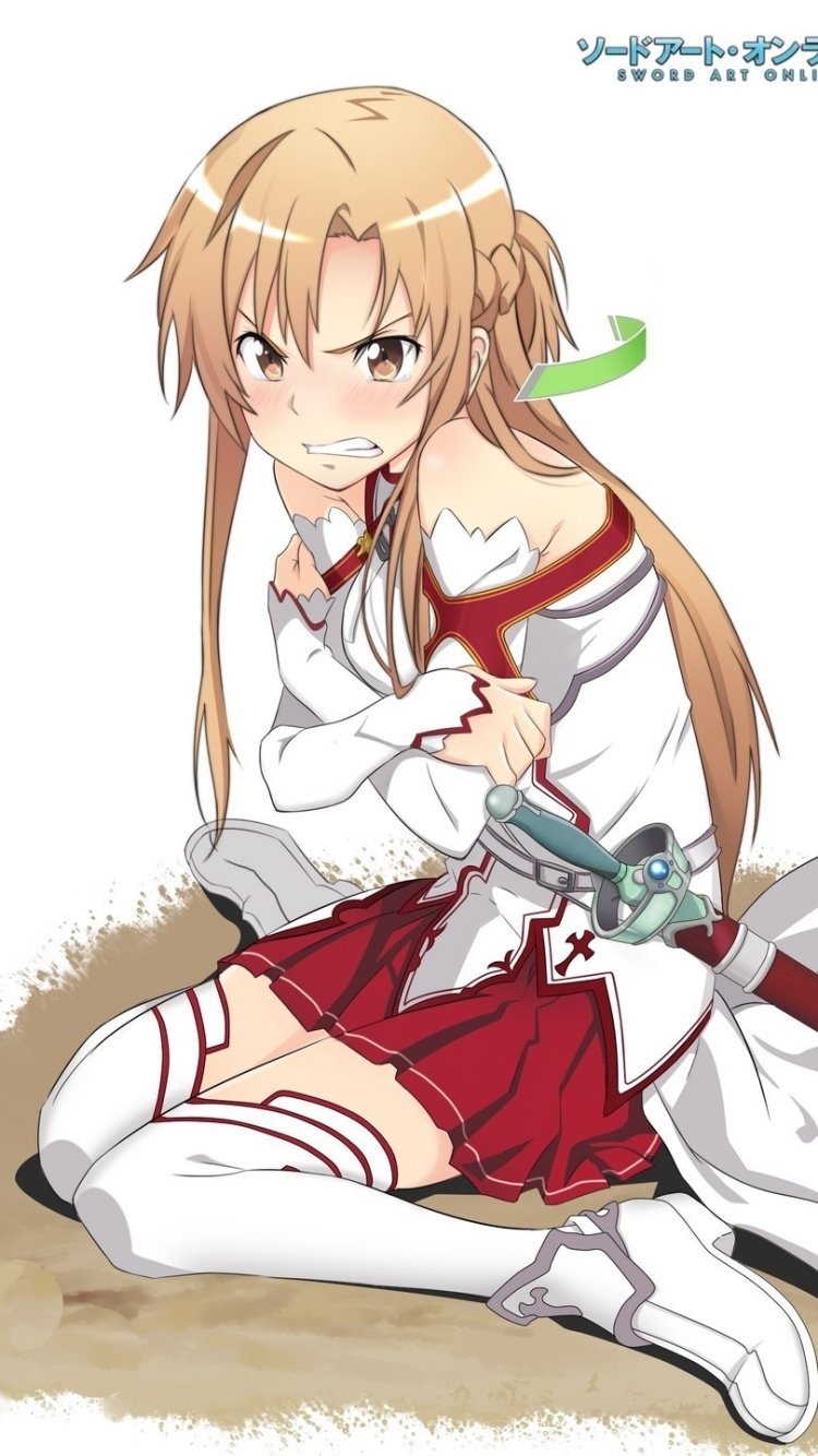 Download Asuna Yuuki Anime Sword Art Online Phone Wallpaper