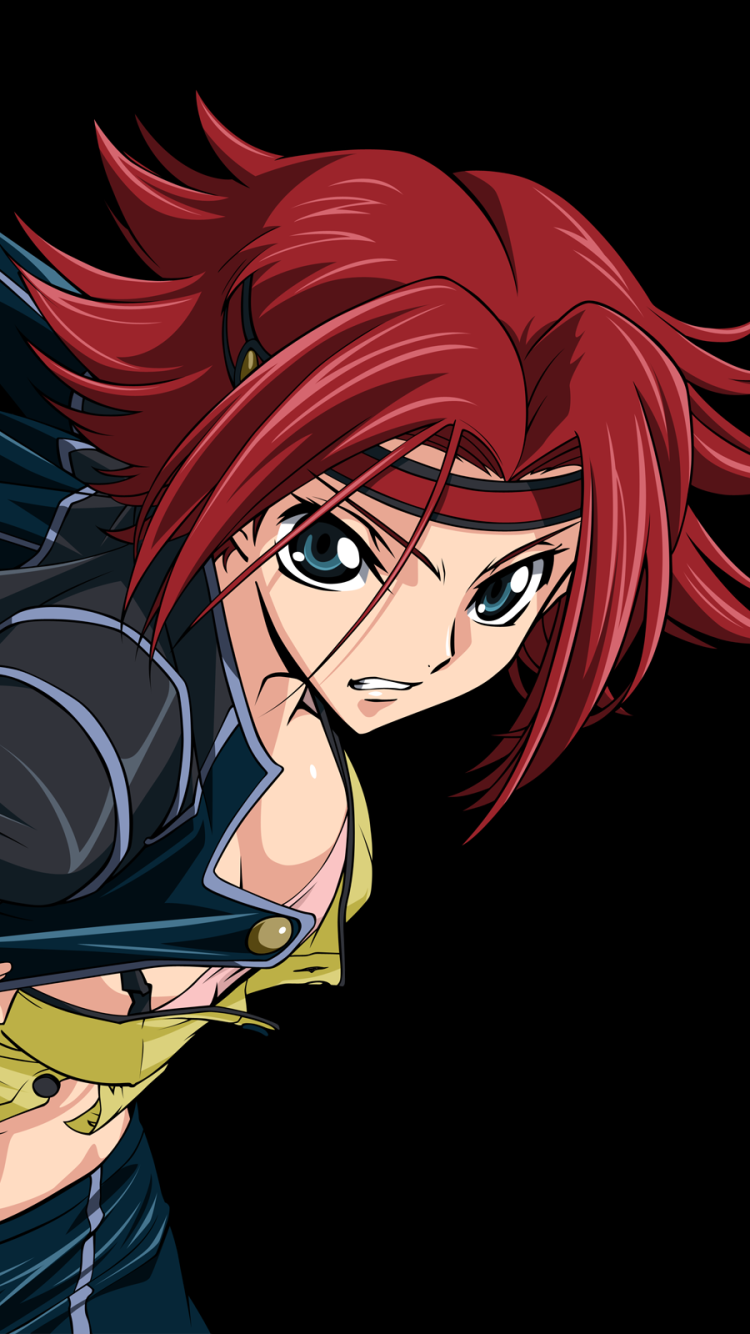 Download Kallen Kōzuki Anime Code Geass Phone Wallpaper