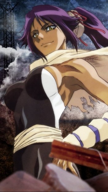 Yoruichi Shihôin Anime Bleach Phone Wallpaper