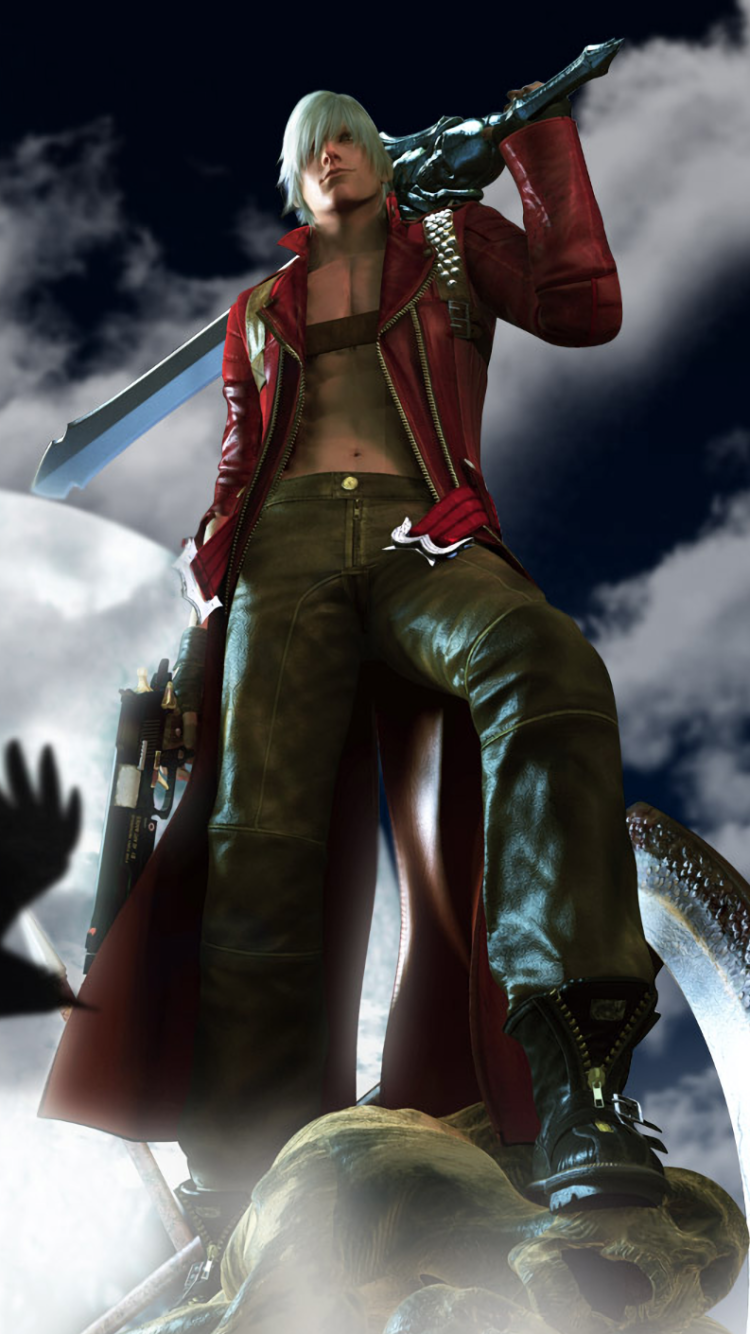 Mobile wallpaper: Devil May Cry, Video Game, Dante (Devil May Cry