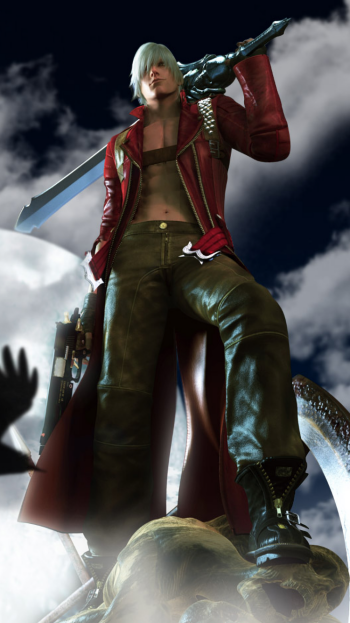 video game Devil May Cry 3: Dante's Awakening Phone Wallpaper