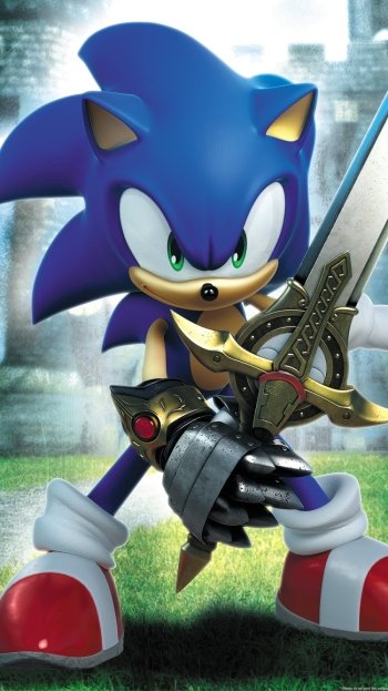 Sonic the Hedgehog video game Sonic and the Black Knight Phone Wallpaper