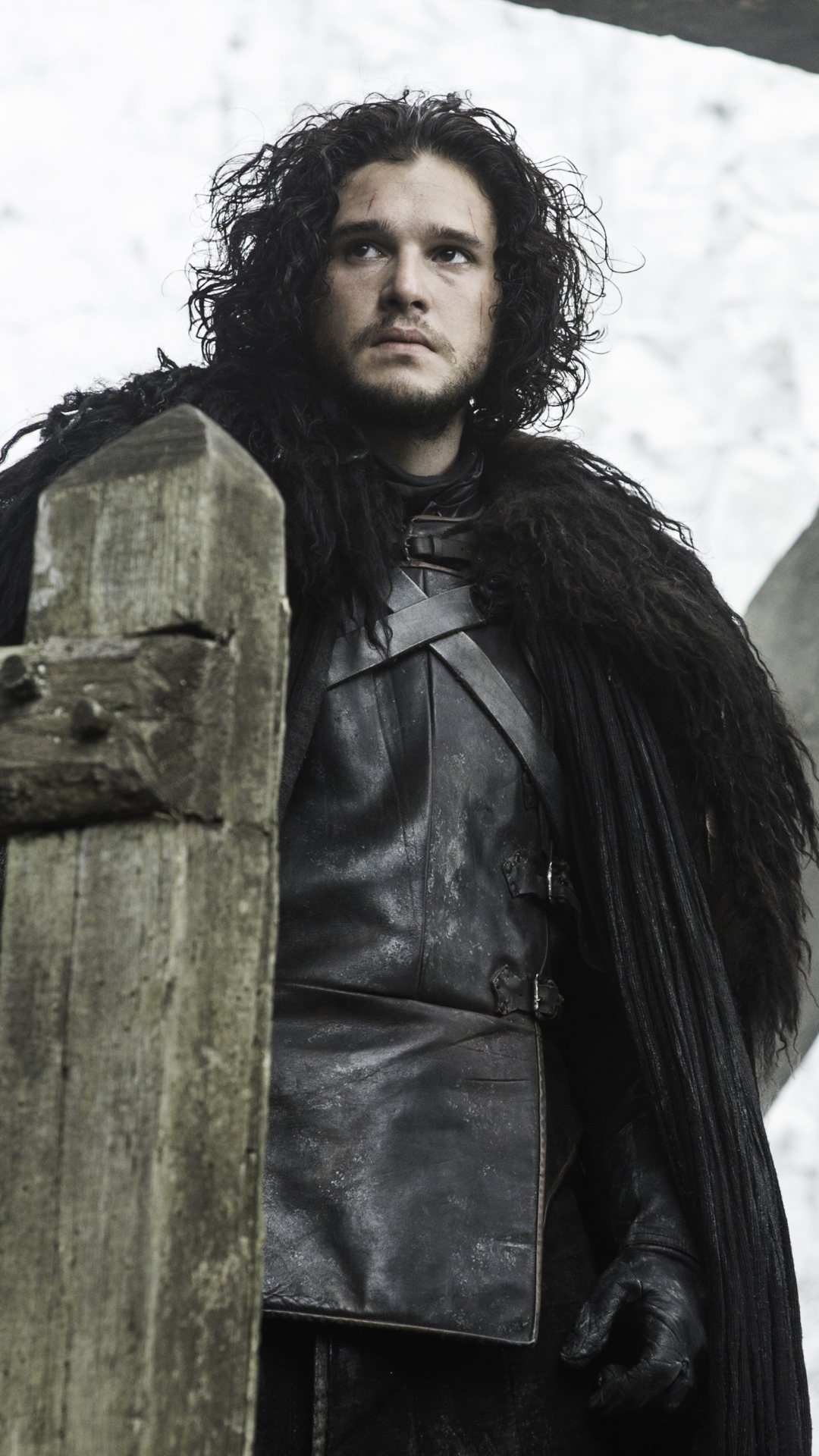 Download Jon Snow Kit Harington TV Show Game Of Thrones Phone Wallpaper ...