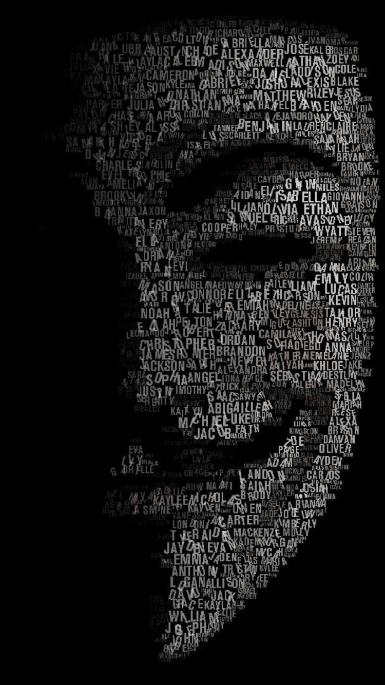 Anonymous Phone Wallpaper