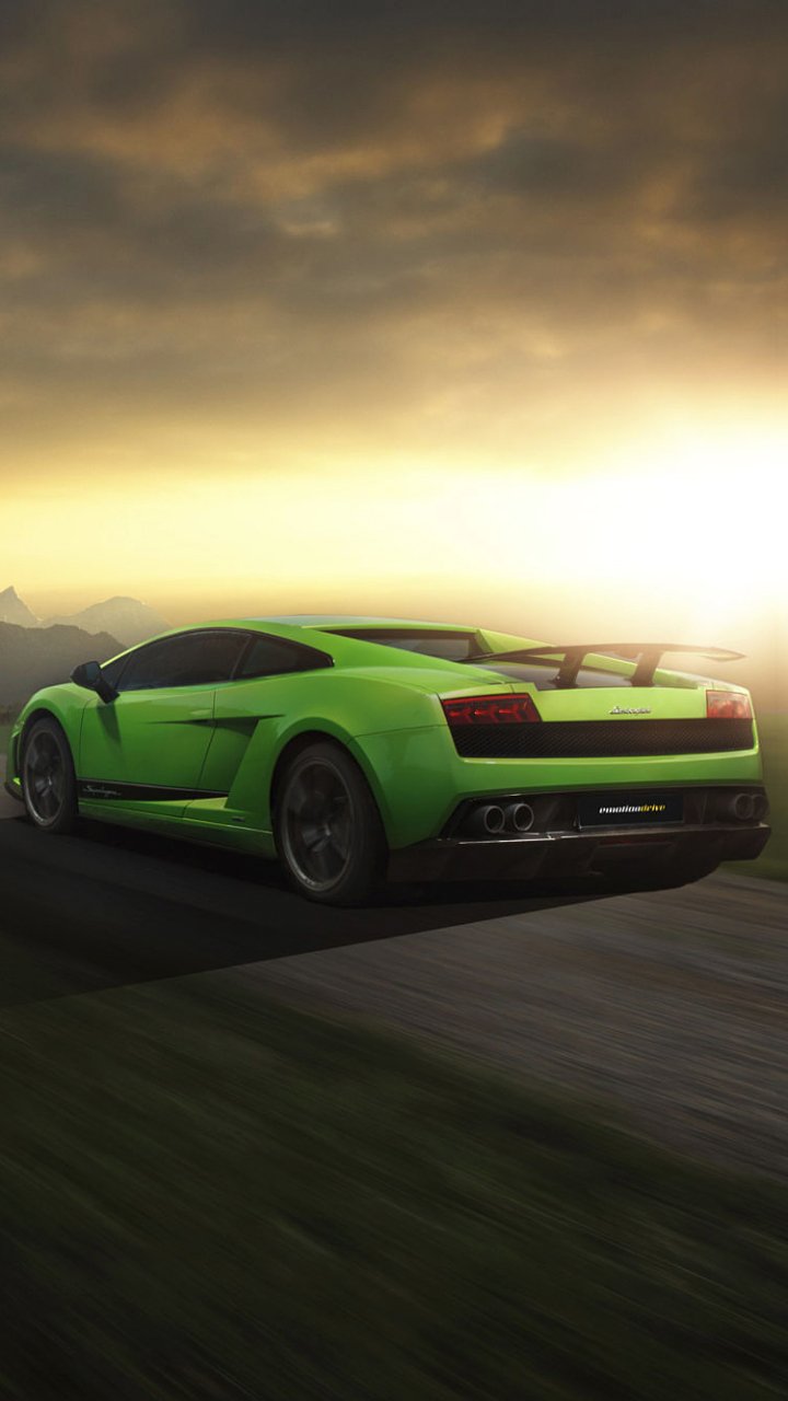 Lamborghini Gallardo Superleggera Phone Wallpapers