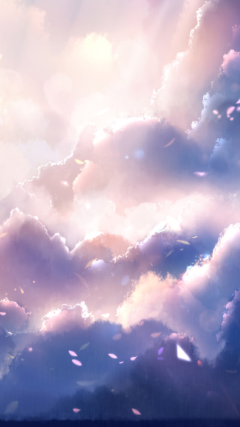 Anime sky Sky Anime Phone Wallpaper