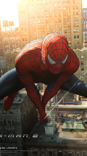 spider man movie Spider-Man 2 Phone Wallpaper