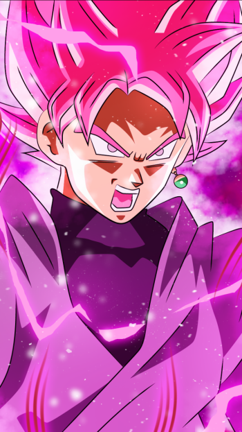 Dragon Ball Super Saiyan Rosé Black Goku Anime Dragon Ball Super Phone Wallpaper