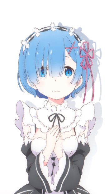 Rem (Re:ZERO) Anime Re:Zero - Starting Life in Another World Phone Wallpaper
