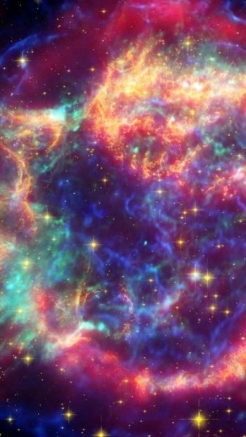 Sci Fi supernova Phone Wallpaper