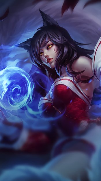 Ahri (League Of Legends) video game League Of Legends Phone Wallpaper