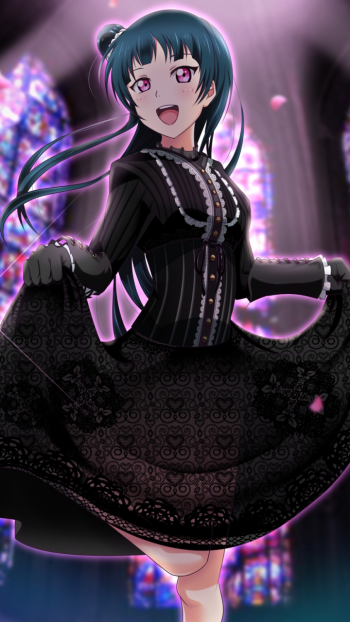 Yoshiko Tsushima Anime Love Live! Sunshine!! Phone Wallpaper
