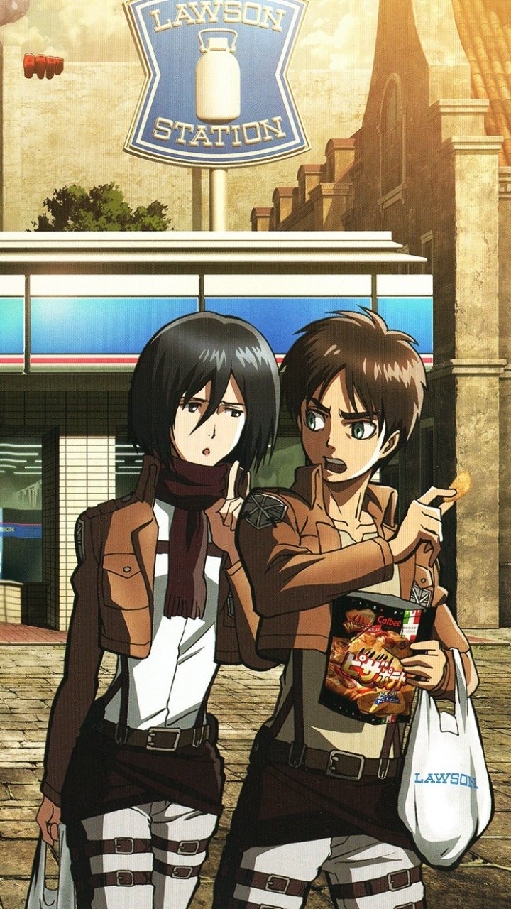 Anime Attack On Titan - Mobile Abyss