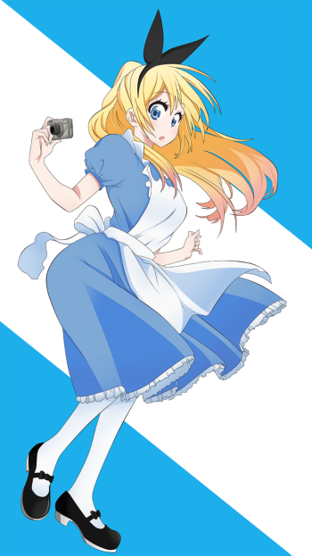 Chitoge Kirisaki Anime Nisekoi Phone Wallpaper