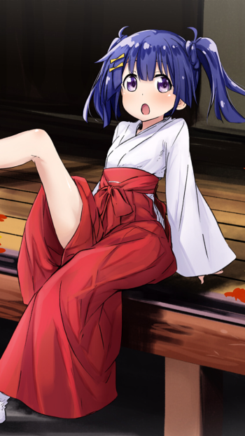 Anime Soushin Shoujo Matoi Phone Wallpaper