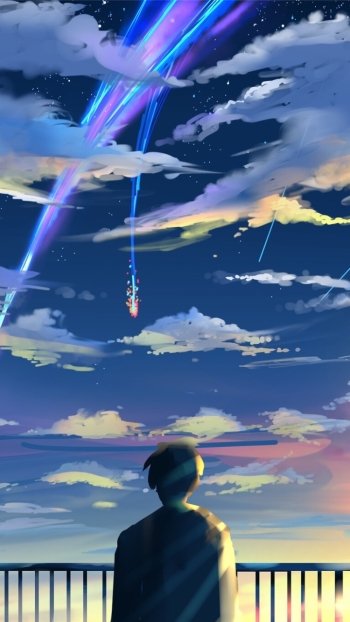 Your Name. Taki Tachibana Anime Phone Wallpaper
