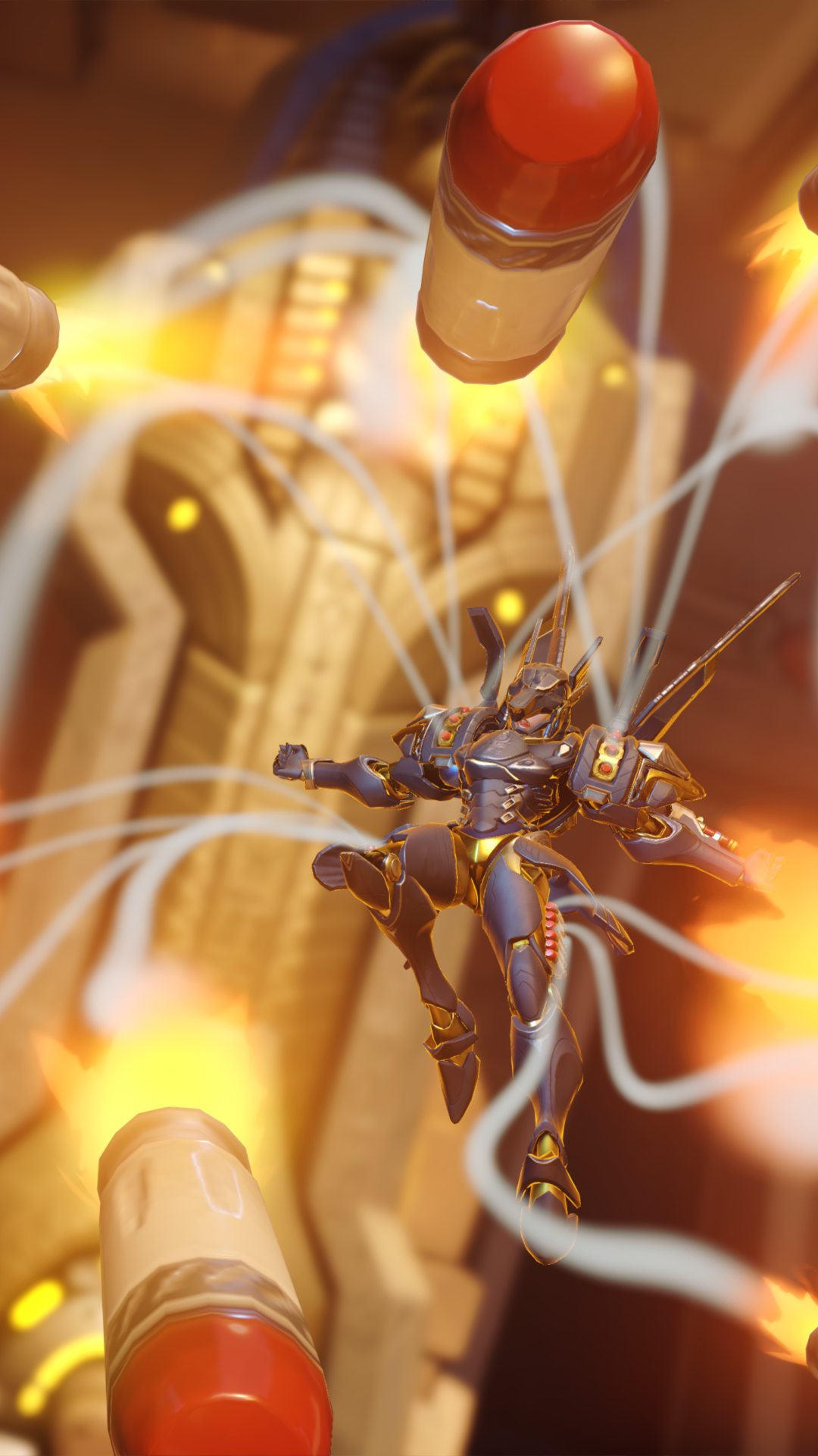 Download Pharah (Overwatch) Video Game Overwatch Phone Wallpaper by ...