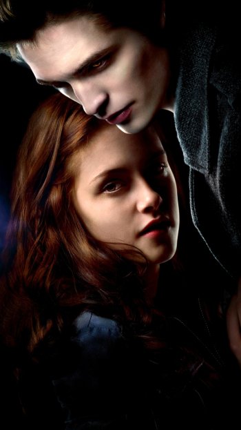 Robert Pattinson Kristen Stewart Edward Cullen Bella Swan movie Twilight (Movie) Phone Wallpaper