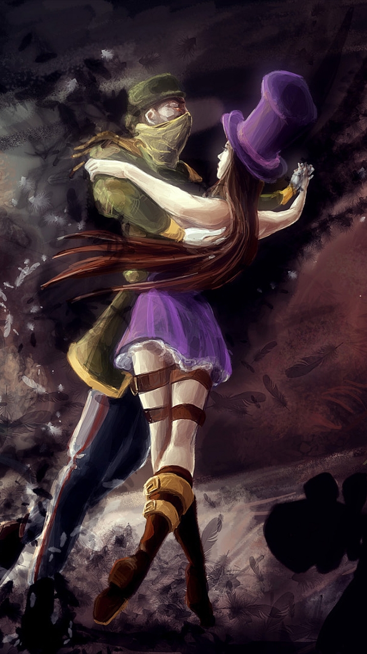 Caitlyn Jayce LoL (Wild Rift) Wallpaper iPhone Phone 4K #3191f