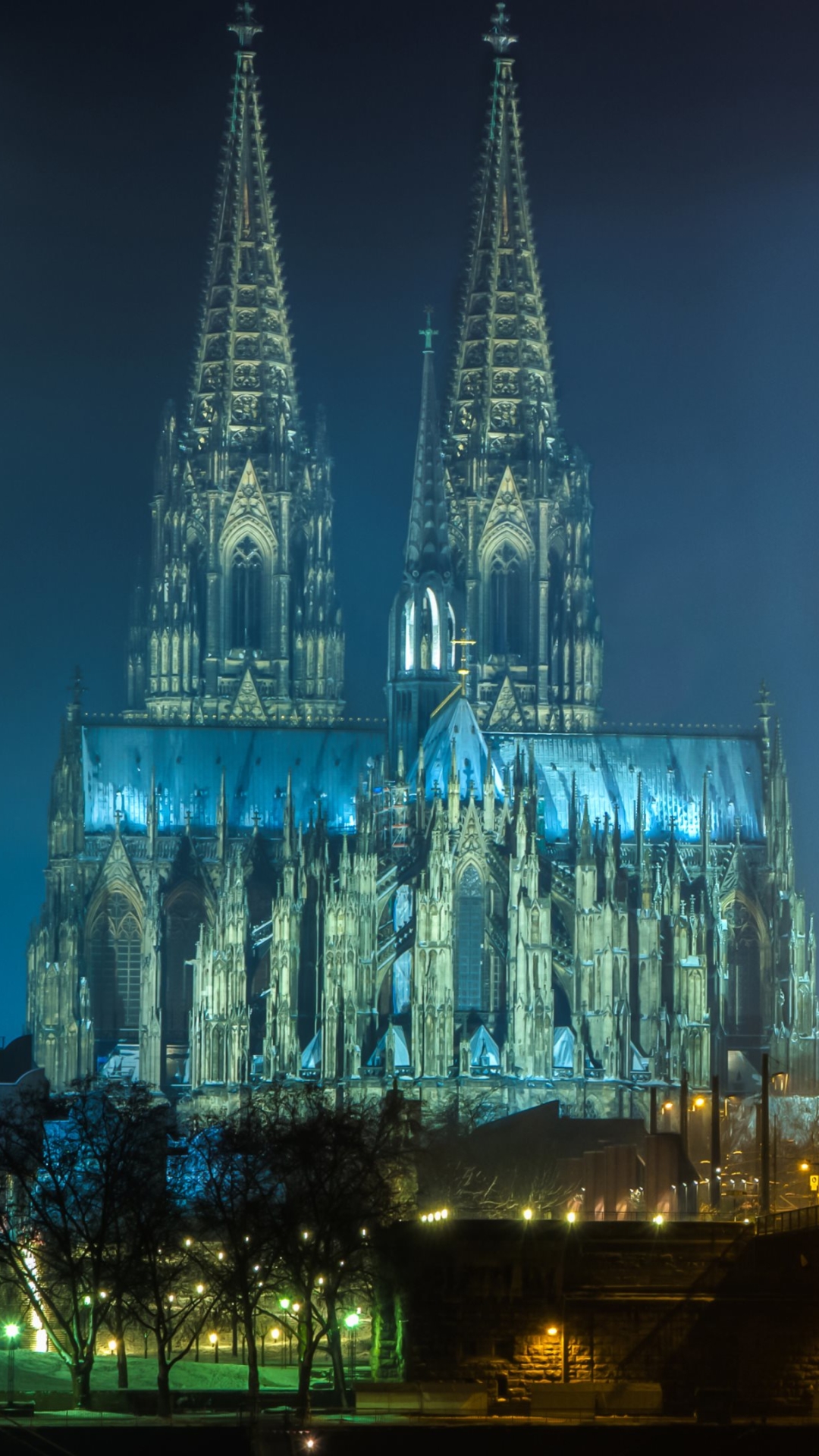Cologne Cathedral Phone Wallpaper