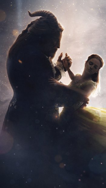 Dan Stevens Emma Watson movie Beauty And The Beast (2017) Phone Wallpaper