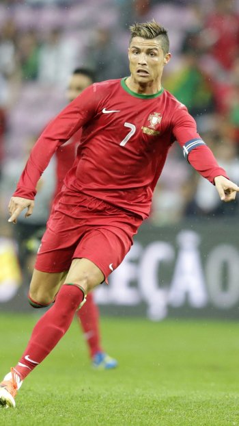 Portuguese soccer Cristiano Ronaldo Sports Phone Wallpaper