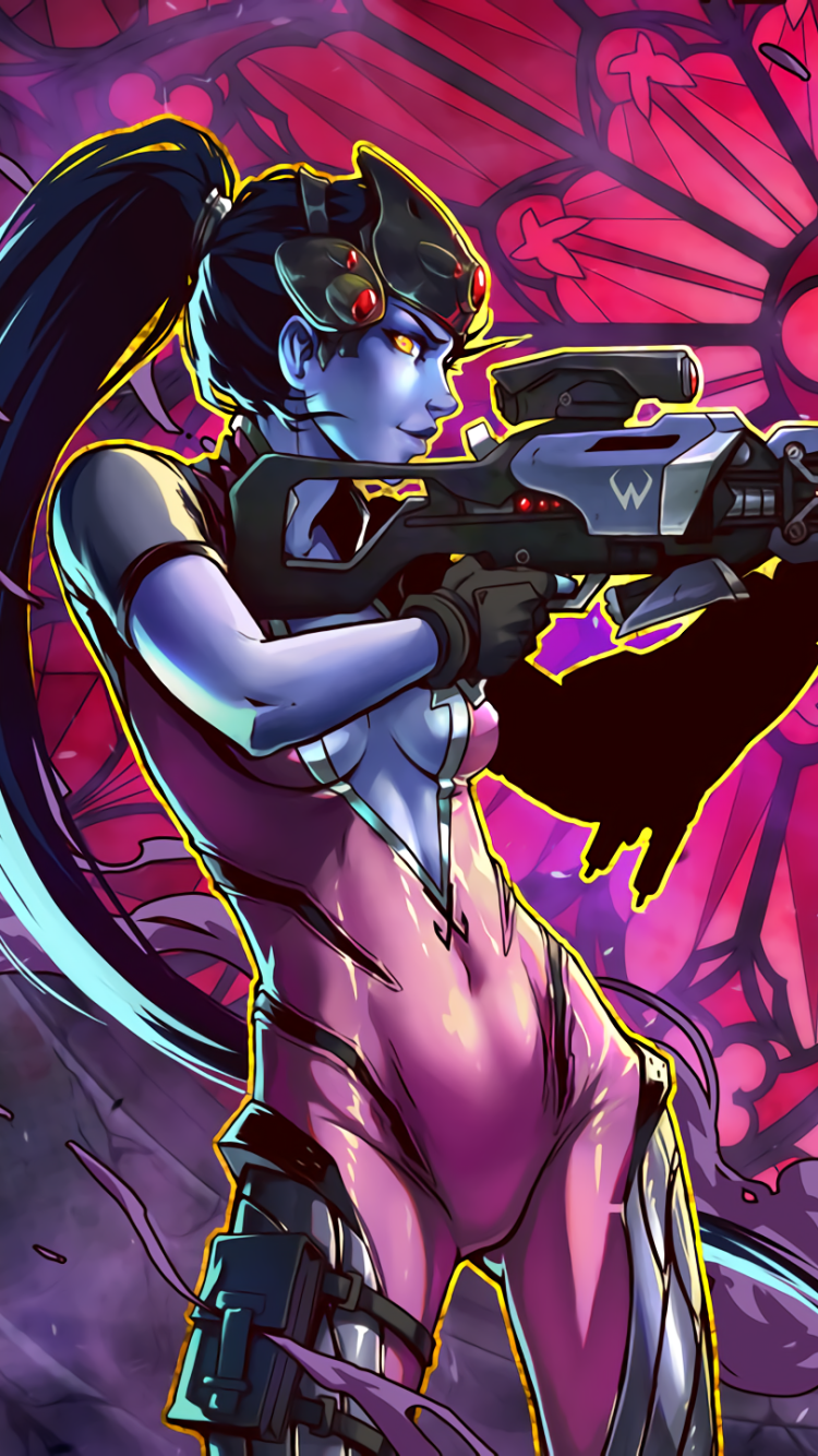 Overwatch Phone Wallpaper by Kate-FoX