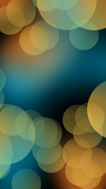  Blue and Gold Bokeh