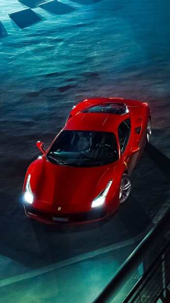 Ferrari 488 GTB Ferrari supercar car vehicle Ferrari 488 Phone Wallpaper