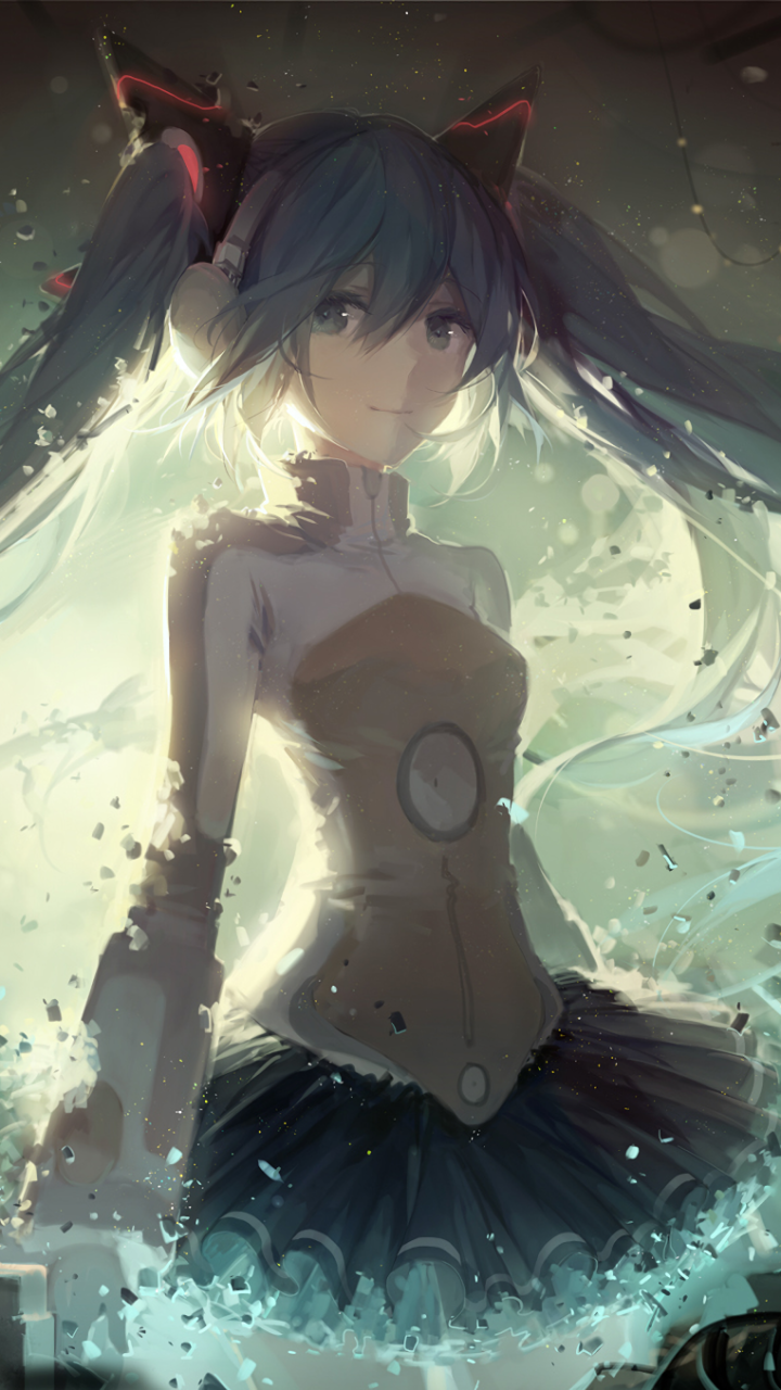 Vocaloid Phone Wallpaper by Rella