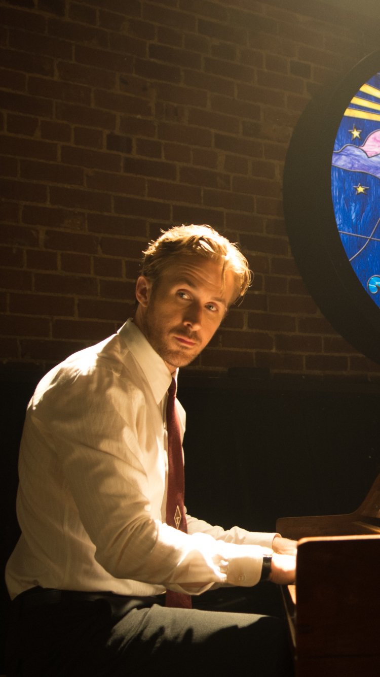 Download Ryan Gosling Movie La La Land Phone Wallpaper