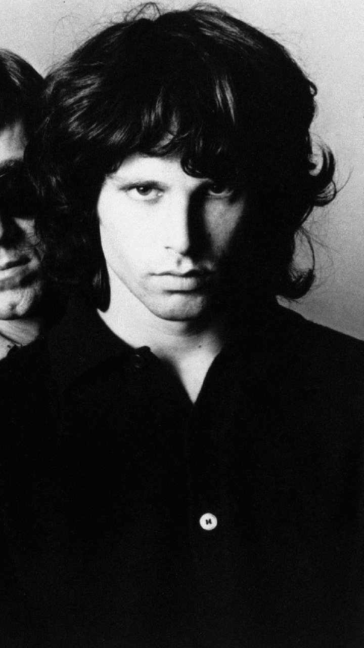 Old photo of the rock group The Doors