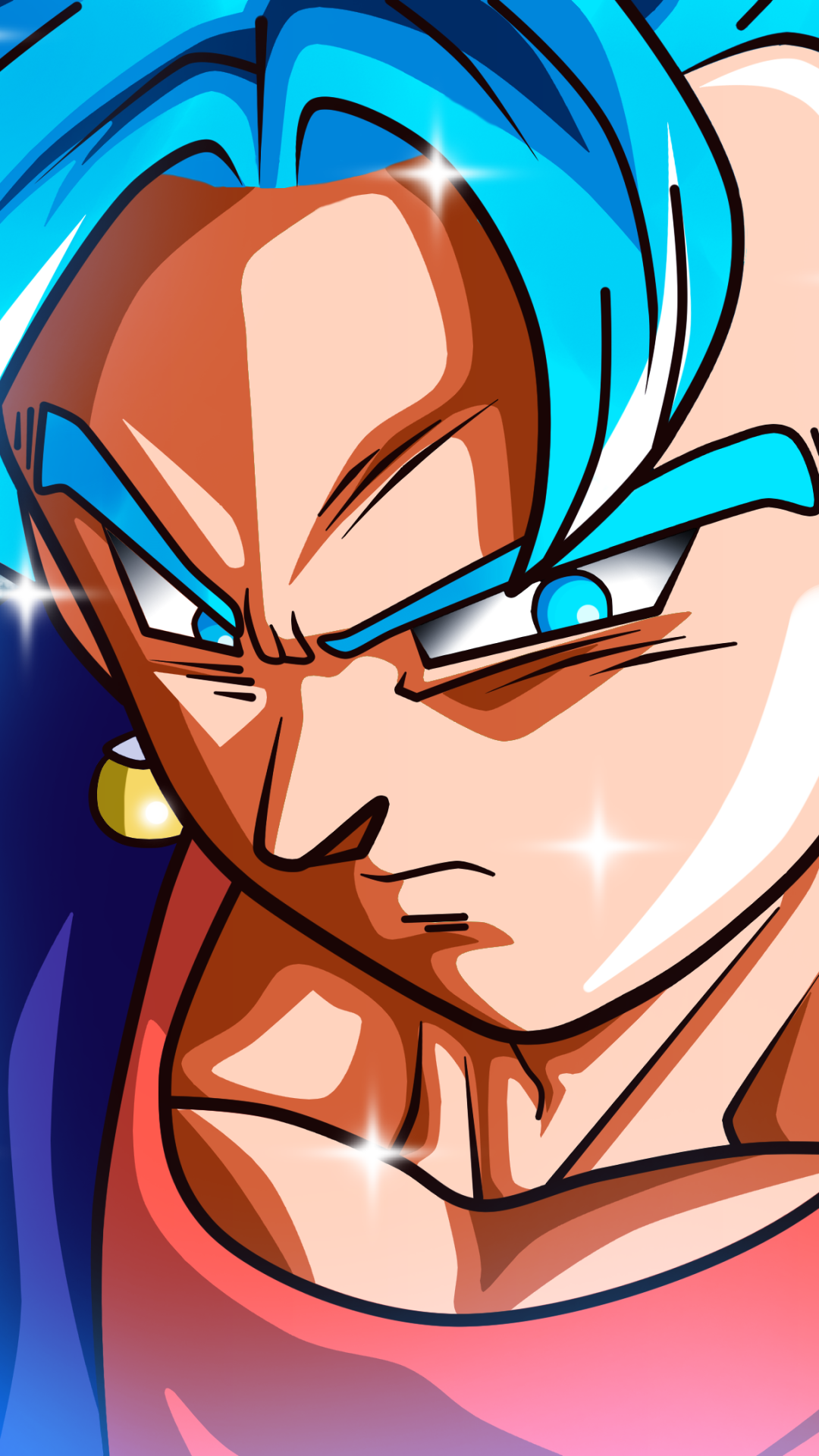 Download Dragon Ball SSGSS Vegito Vegito (Dragon Ball) Anime Dragon Ball Super Phone Wallpaper