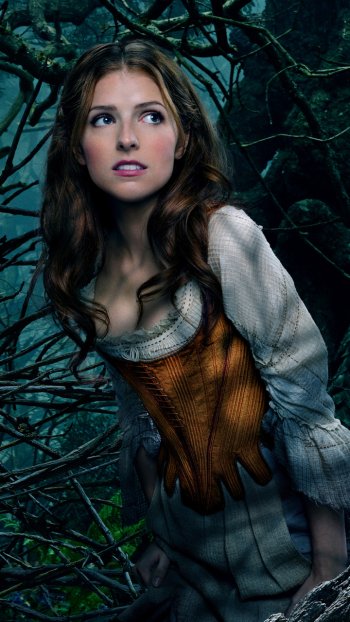 Anna Kendrick movie Into The Woods (2014) Phone Wallpaper