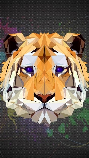  Low Poly Tiger