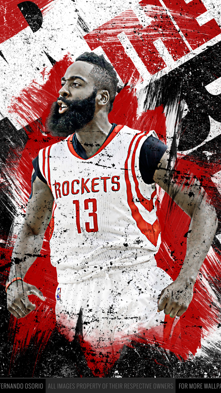 HD wallpaper James Harden NBA Houston Rockets dunks  Wallpaper Flare