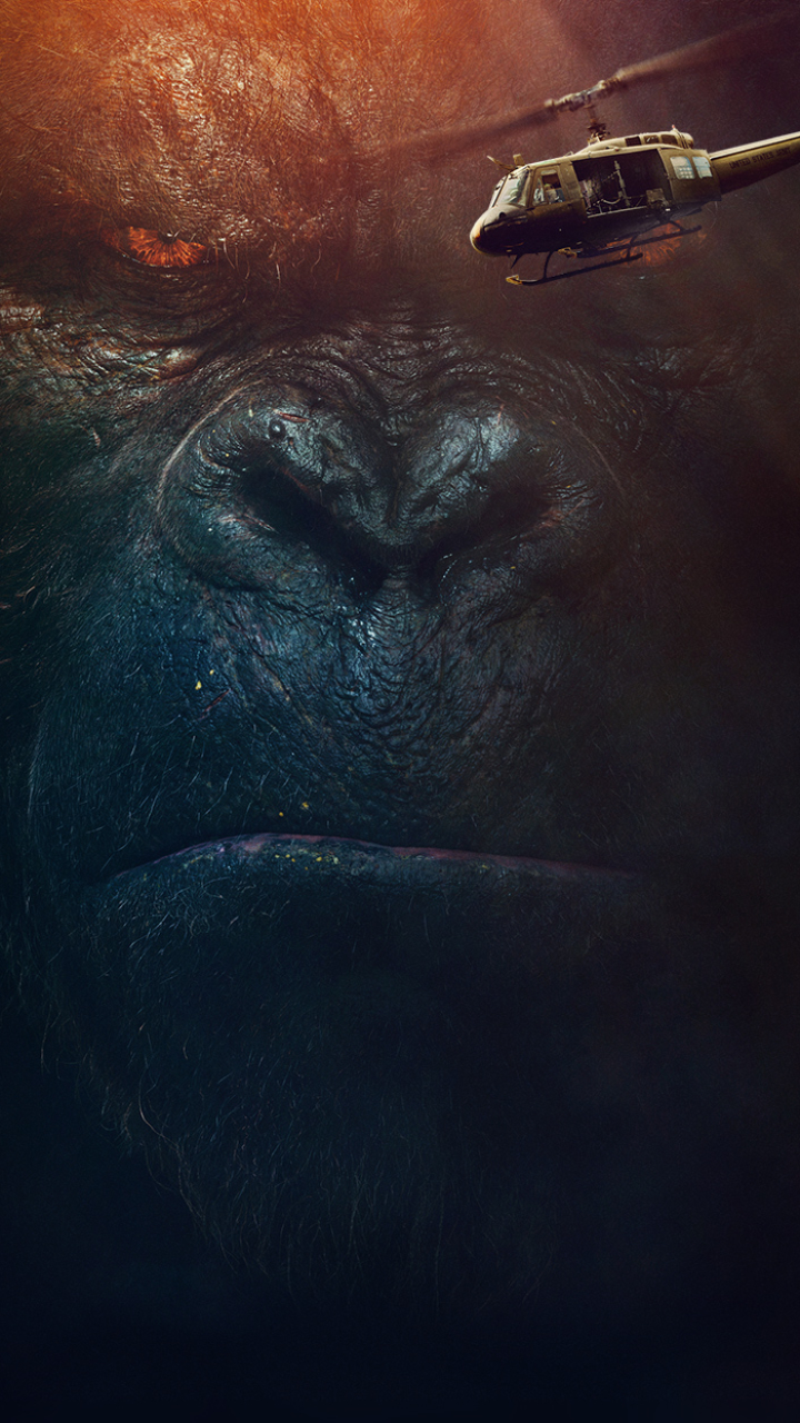 Kong: Skull Island Phone Wallpaper
