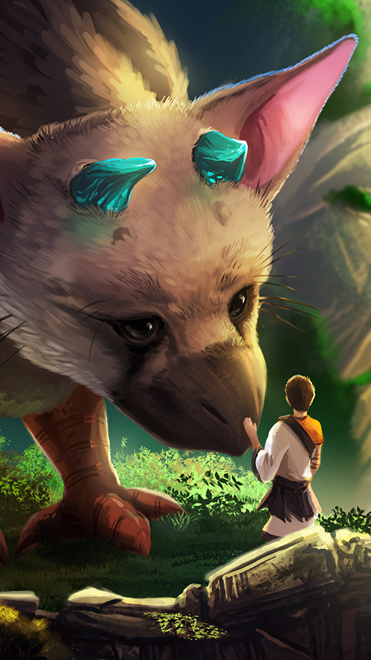 The Last Guardian Phone Wallpaper by Eric Proctor