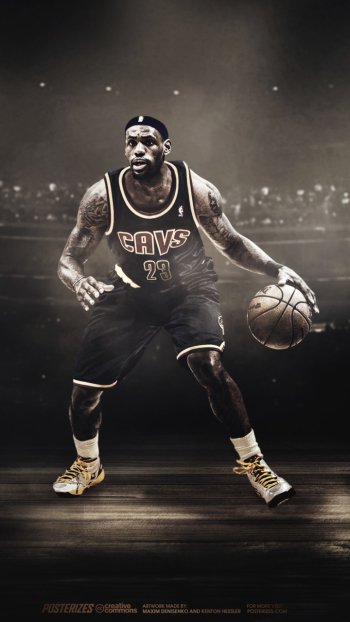 LeBron James Sports Phone Wallpaper