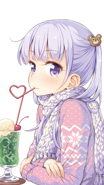 Aoba Suzukaze Anime New Game! Phone Wallpaper