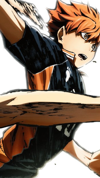 Shōyō Hinata Anime Haikyū!! Phone Wallpaper