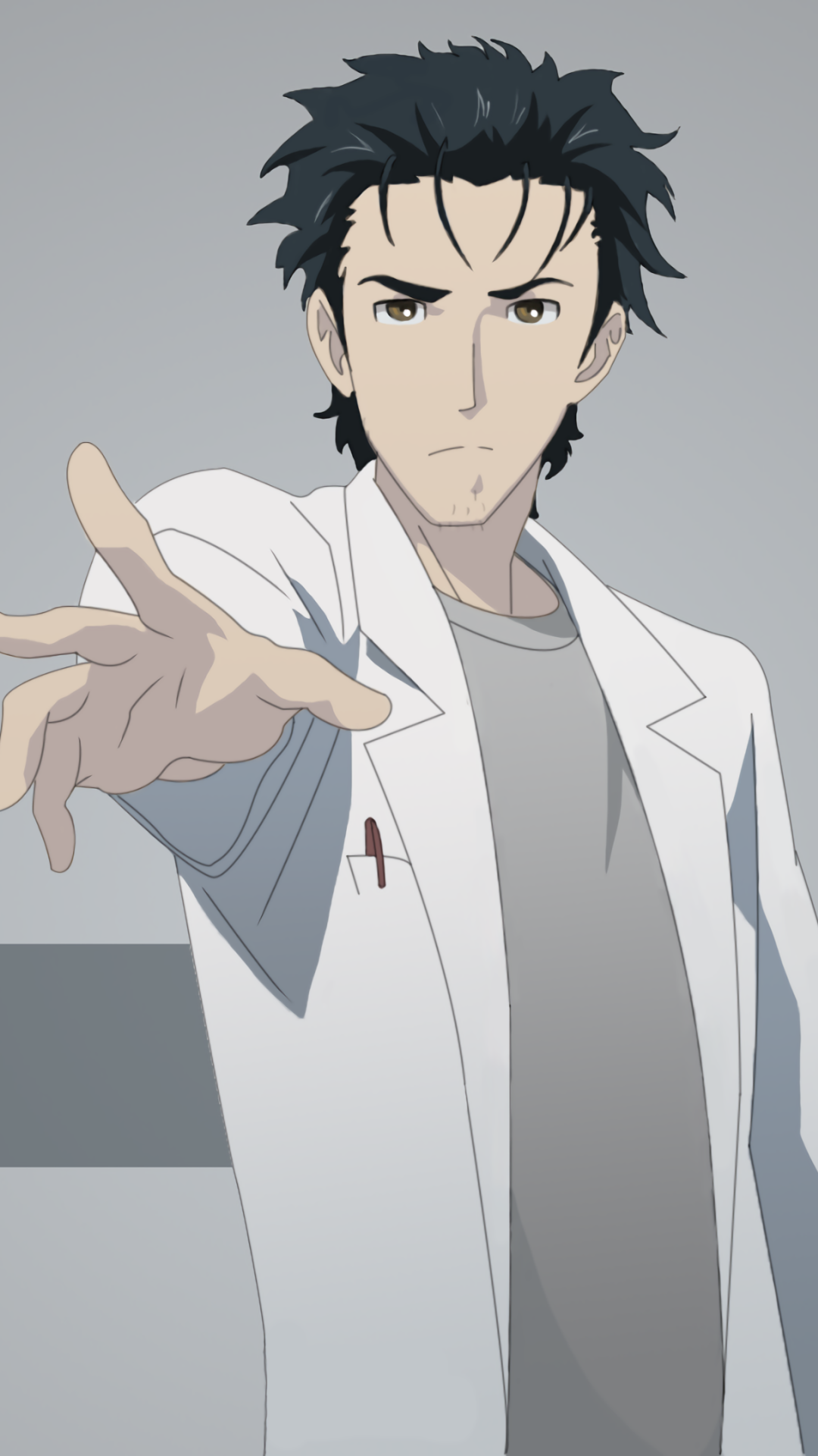 Anime Steins;Gate Phone Wallpaper by spectralfire234