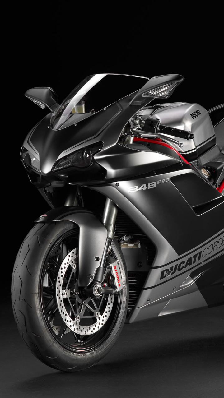 Ducati Superbike 848 Evo Phone Wallpaper